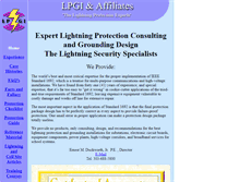 Tablet Screenshot of lightning-protection-institute.com